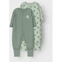 NAME IT Herren Nbmnightsuit 2P Zip Ff Sea Elephant