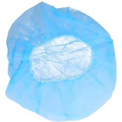 Haube Barett Drm.50 cm M blau 10 St