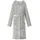 vidaXL Bademantel Hoodie Grau M Flanell