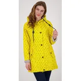 Regenjacke ANKERGLUT "Friesennerz ANKERGLUTZAUBER", Damen, Gr. 40 (M), gelb, Web, Obermaterial: 100% Polyurethan. Futter: 100% Polyester, figurumspielend hüftbedeckend, gerader Abschluss mit Druckknopf, Jacken Regenjacke, auch in Großen Größen erhältlich