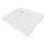 Mexen Flat quadratische Duschwanne slim 100 x 100 cm, weiß, Ablauf chrom - 40101010