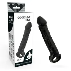 Penis-Extender Addicted Toys Black