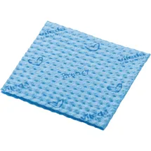 Vileda Breazy Blau, Mikrofasertuch mit Novolon-Technologie, Patentierte 3D-Wellenstruktur, 25 Stück, HACCP-Farbcodierung, Professionelle Reinigung