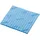 Vileda Breazy Blau, Mikrofasertuch mit Novolon-Technologie, Patentierte 3D-Wellenstruktur, 25 Stück, HACCP-Farbcodierung, Professionelle Reinigung