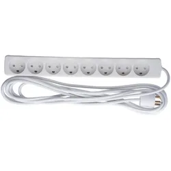 MicroConnect GRU00850WDK, 5 m, Indoor, Typ K, Typ K, 1,5 mm2, Weiß