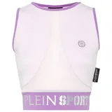Plein Sport Sport Top Damen Lila XXL