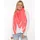 Zwillingsherz Dreieckstuch Luxus Grafik orange/rosa