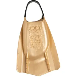 Arena Powerfin Pro II Schwimmflossen für Erwachsene, Flossen - Gold - 42-43