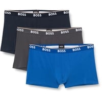 Boss Herren Boxer Briefs, 3er Pack, Open Blue XXL