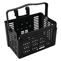 Fahrradkorb vorne mit abnehmbarem Lenker, faltbares Design, leicht zu tragen, wasserdichter Fahrradlenkerkorb, Abnehmbarer Tragekorb, Kleiner Einkaufskorb, Picknickkorb