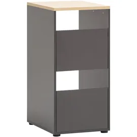Schildmeyer Wäscheschrank Solea U 670 Anthrazit 95,8 cm x 60 cm x 45,1 cm