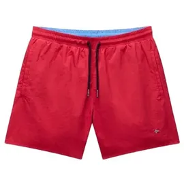 Napapijri Badeshorts V-Haldane Rot L