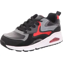 SKECHERS Uno Gen1 - Color Surge schwarz/rot 38