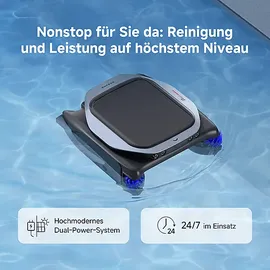 DREAME J1 Poolroboter schwarz 300 m2