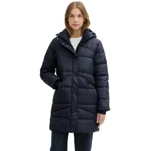 Tom Tailor Denim Damen, Puffer Parka mit Kapuze 15148 - Sky captain Blue, L