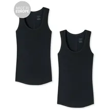 SCHIESSER Tanktop Personal Fit in Schwarz | Gr.: XL