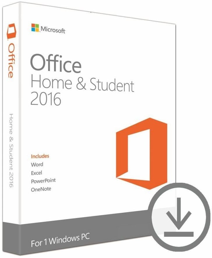 Microsoft Office Home & Student 2016 ESD ML Win
