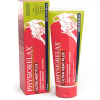 Physiorelax Ultra Heat Plus – wärmende Pflege zur Massage vor & nach dem Sport, wohltuender Wärme-Effekt, zur Vorbereitung & Regeneration für beanspruchte Muskeln, 250 ml