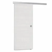 Ondis24 Schiebetür Kunststoff, Komplettkit, BxH 87,4x216,8cm, holzfarben weiss