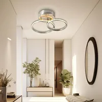 Lqwell LQWELL® Deckenleuchte LED Deckenlampe, 20W 3000K Küchenlampe Modern