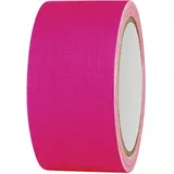 TOOLCRAFT Gewebeklebeband Neonpink 25 m x 50 mm 1 St.