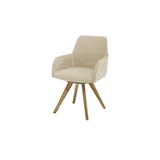 Dine + Mine Esszimmerstuhl  Bristol 2 ¦ beige ¦ Maße (cm): B: 61 H: 88 T: 66.5