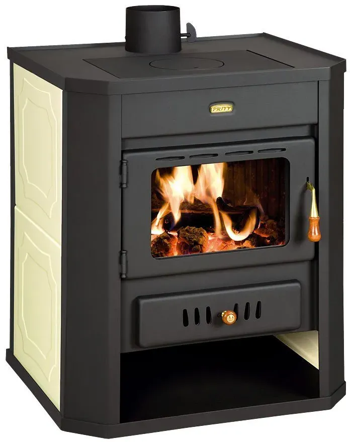 Kamin Prity WD W15 mit Wassermantel, 15 kW