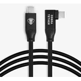 cobra tether USB-C auf USB-C 5 m Schwarz