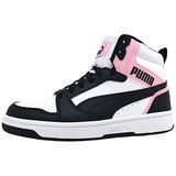 Puma Rebound V6 Sneaker weiß schwarz Pink lila