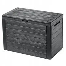 Kadax Gartenkiste 190 l 190 x 80 x 60 cm Anthrazit