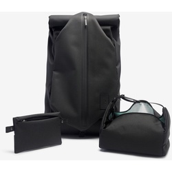 Rucksack Daypack 27 L. mit Lunchbox - Activ Mobility Brooklyn schwarz, schwarz, 30 LITER