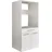 laundreezy Waschmaschinenschrank 67,5 x 162 x 67,5 cm Weiß Metall