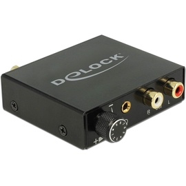 DeLock Konverter Digital Audio zu Analog HD mit Kopfhörerverstärker