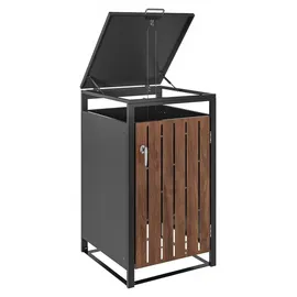 Greenyard Mülltonnenbox 120L nussbaum