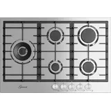 Einbau Gaskochfeld 75 cm Gurari Herd Edelstahl 5 Gasbrenner Erdgas, Fl.Gas NEU
