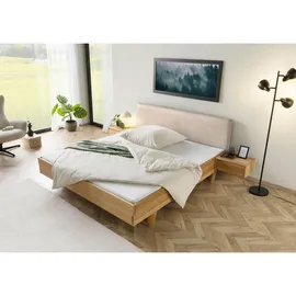 Massivmoebel24 FICHTELBERG 160 x 200 cm Beige