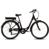 Saxonette E-Bike Advanced Sport, 7 Gang, Heckmotor 250 W, (mit Akku-Ladegerät) 45 cm, 28 Zoll (71,12 cm) schwarz E-Bikes