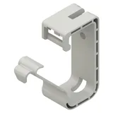 Sammelhalterung 712/1 Kunststoff lichtgrau 70x29 mm halogenfrei für 15 NYM 3x1,5 mm2 Kabel