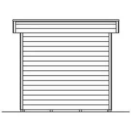 SKANHOLZ Venlo 2 3,8 x 2,5 m natur
