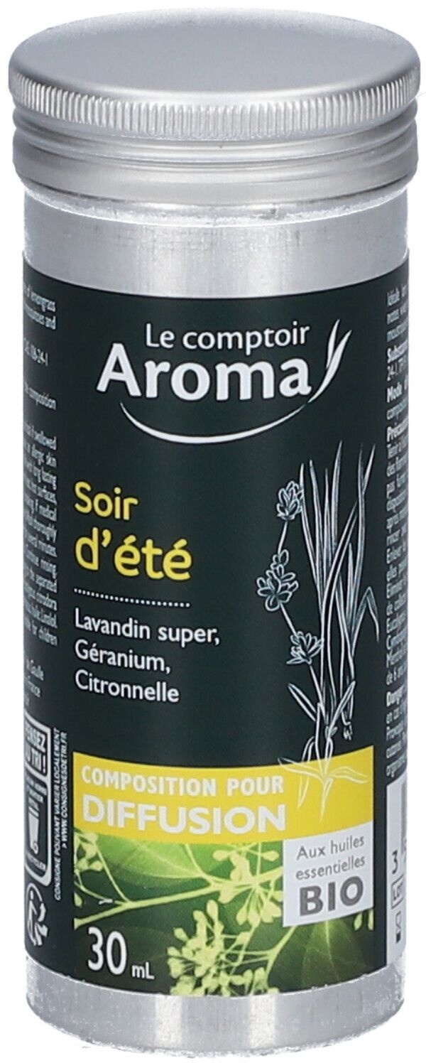 Le Comptoir Aroma Composition pour Diffusion Soir d'Eté 30 ml huile