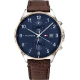 Tommy Hilfiger West Leder 44 mm 1791712