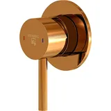 Steinberg Serie 100 Wannen-/Brausearmatur Unterputz-Einhebelmischer für 1 Verbraucher Rose Gold 1002250RG
