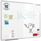 ALLboards Whiteboard 100 x 80 cm Weiß