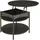 [en.casa] Couchtisch, Kandas mit Hebeplatte 70x49 cm, Schwarz, [en.casa]