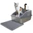 linuma Katzentoilette Edelstahl XXL Grau