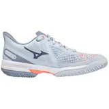 Mizuno Wave Exceed Tour 5CC (W) Damen Tennisschuhe, Heather/NeonF/VintageInd, Größe 40 - 40 EU