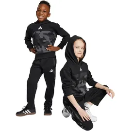 adidas Seasonal Essentials Camo Fleece Jogginganzug Kleinkinder schwarz|weiß 110-116cm 5-6J