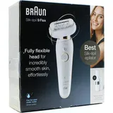 Braun Silk-épil 9 Flex 9005 weiß/gold