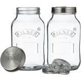 Kilner Aufbewahrung - weiß