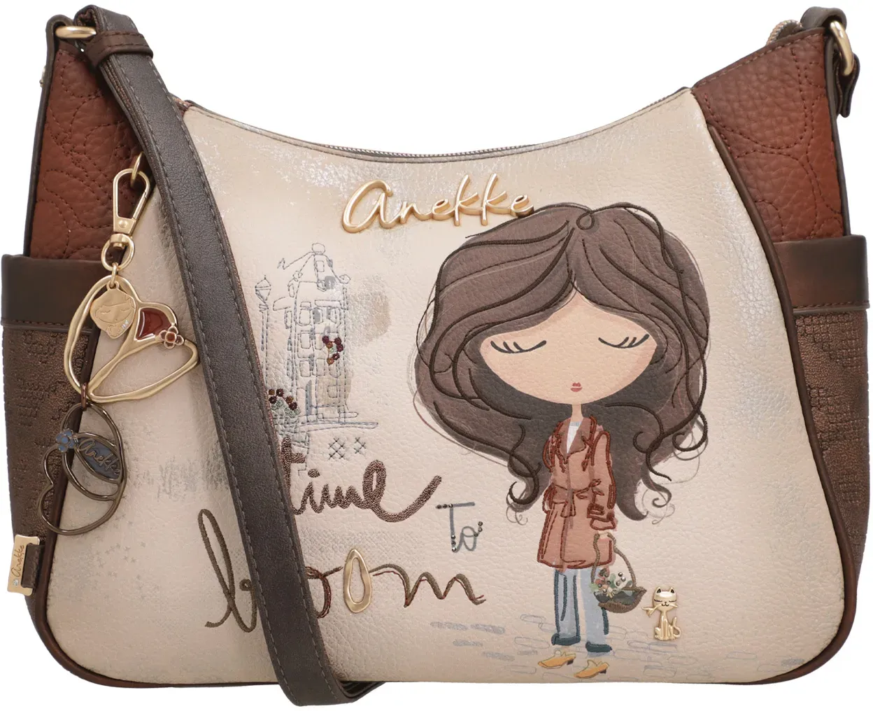 Anekke Damen Schultertasche Tulip multicolour
